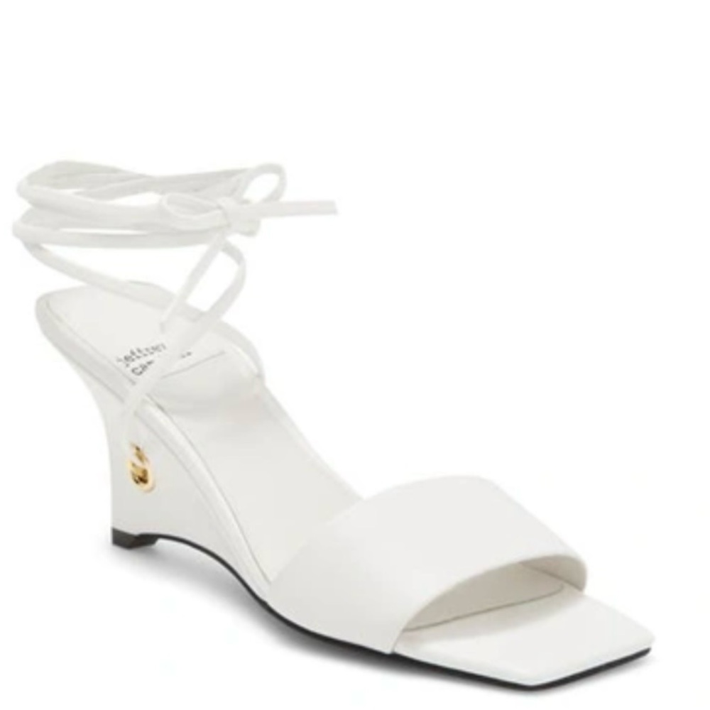 Jeffrey Campbell White Women's Wedge Sandals